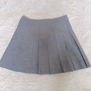 Aritzia Sunday Best Grey Olive Skirt
